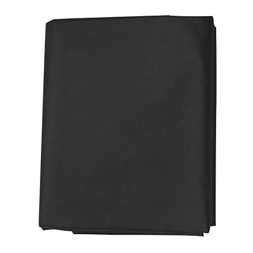 Sonnenschutz Markise - 132x226cm 190T Polyester TAFT Sonnenschutz Markise Baldachin für Garten Garten Innenhof Patio (Black) von Wifehelper