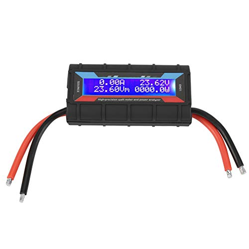 Wattmeter Power Analyzer Spannung Amp Meter Mit Hintergrundbeleuchtung LCD Hight Präzision 4.8V ~ 60V 130A von Wifehelper