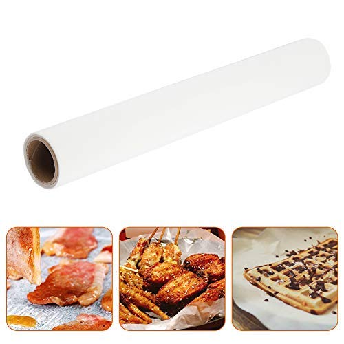 10 Mt Antihaft Pergamentpapier, Pergamentpapier Zum Backen Pergamentpapier Zum Kochen Silikon Backmatte Roll Küche Werkzeug Greaseproof für Kuchen Tiner Toaster Ofen Mikrowelle von Wifehelper