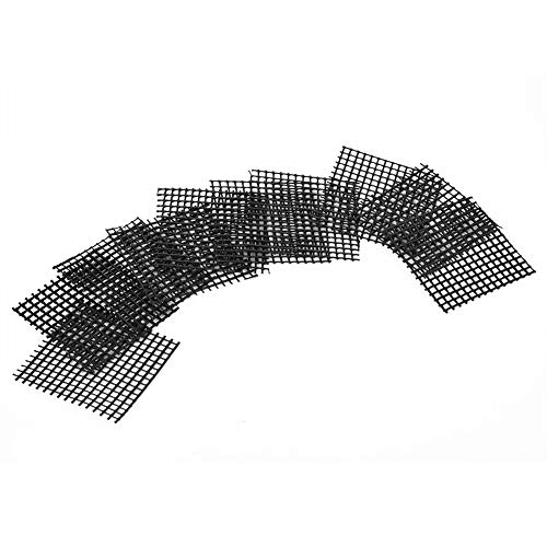 Wifehelper 10 Stücke Gartenarbeit Blumentopf Loch Mesh Matte Pad Pflanze Potting Bonsai Bottom Grid Mat(5 * 5cm) von Wifehelper