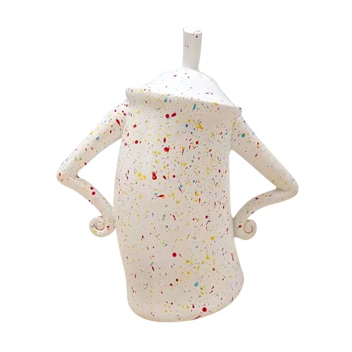 Wifehelper Kaffeebohnenbehälter mit Attitude. Kaffeebohnenbehälter mit Attitude. Harze. Niedliches Glas. Lebhafte Dekoration für das Lebensmittelcafé (-3118230281911) von Wifehelper