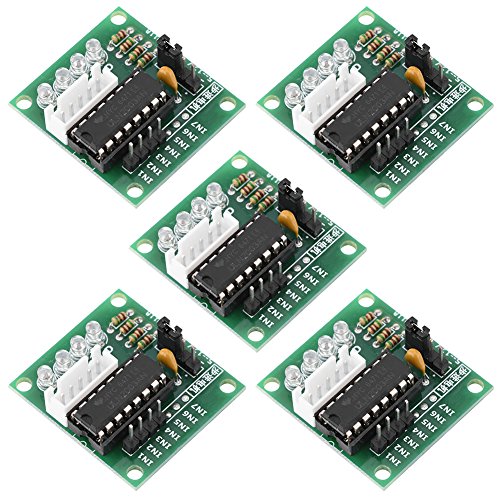 Wifehelper Motortreiberplatine 5 Teile/Satz ULN2003 Treiber-Controller-Platinen-Schrittmodul Elektromotor-Steuermodul für 4-Phrasen-Schrittmotoren Wifehelper Motortreiberplatine 5 Teile/Satz ULN2003 Treiber-Controller-Platinen-Schrittmodul Elektromotor-Steuermodul für 4-Phrasen-Schrittmotoren von Wifehelper