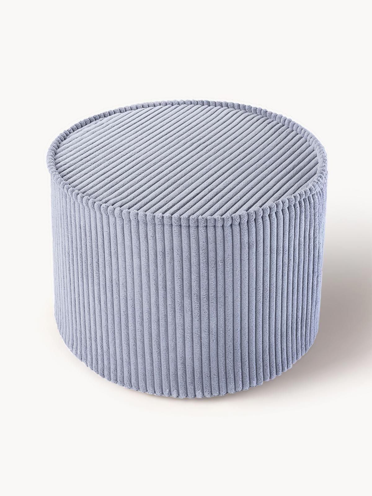 Kinder-Pouf Sugar aus Cord, Ø 40 cm von Wigiwama