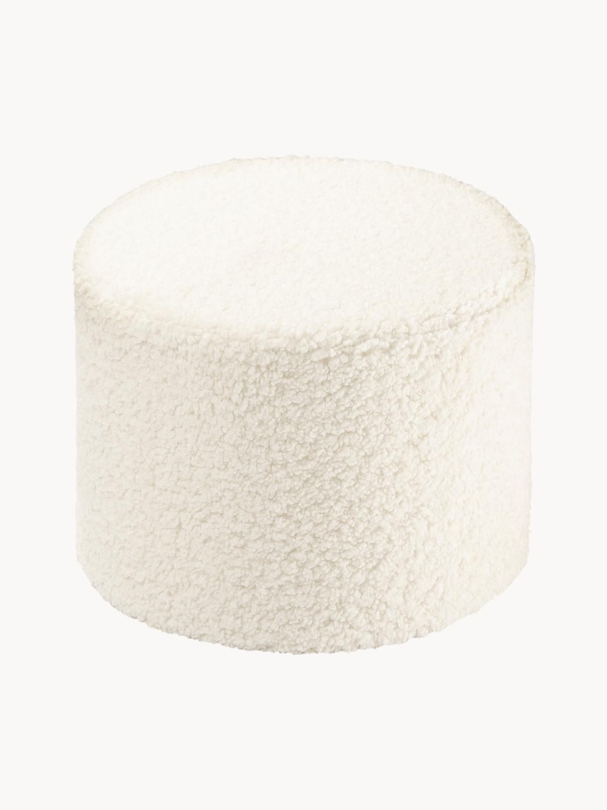 Kinder-Pouf Sugar aus Teddy, Ø 40 cm von Wigiwama