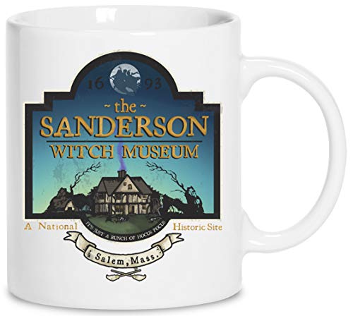 Sanderson Witch Museum 2 - Hocus Pocus Keramik Weiß Tassen Kaffeebecher Cup Mug von Wigoro