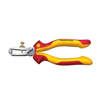Abisolierzange Z 55 0 06 VDE verchromt Mehrkomponenten Ø5mm 10mm² 160mm BK von Wiha