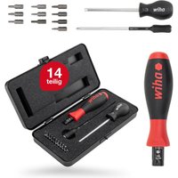 Variabel einstellbare Drehmoment-Schraubendreher Set 0,8-5,0 Nm TorqueVario®-S torx®, torx plus® 14-tlg. in Box (34614) - Wiha von Wiha