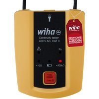 Wiha Durchgangsprüfer mit Ton bis 400 V AC, CAT II inkl. 2x AAA-Batterien I mit Taschenlampenfunktion I LED-Anzeige (45222) von Wiha