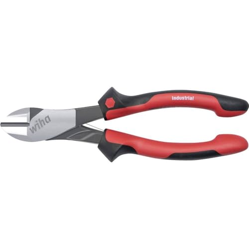 Kraftseitenschneider Industrial mit DynamicJoint® mit ein- und ausschaltbarer Öffnungsfeder 200 mm (41277) von Wiha