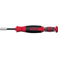 Magazin-Bithalter 13 tlg. Schlitz/PH/PZD/TX 6KT Bits 25 mm lang Halter m.Magnet von Wiha
