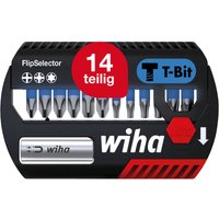 Bit Set FlipSelector 13-tlg. i T-Bit 25 mm, ph, pz, torx 1/4' C6,3 i magnetischer Bithalter i Impact- & Schlaugschrauber geeignet (41824) - Wiha von Kensington