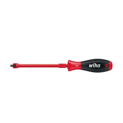 Schraubendreher Schlitz 398 Haltefunkt. Kunststoff Rundgriff 4x0,8x125mm von Wiha