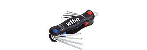 Wiha Multitool Mini PocketStar® Sechskant 8-tlg. in Blister (27936), per Tastendruck, schneller Zugriff, als Längs- und Quergriff einsetzbar, sicher verstaut, all-in-one Werkzeug von Wiha