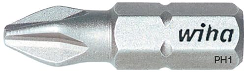 Wiha Bit Standard 25 mm Phillips 1/4" (01657) PH1 Wiha Bit Standard 25 mm Phillips 1/4" (01657) PH1 von Wiha