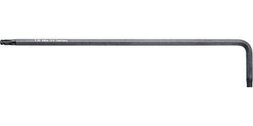 Wiha Stiftschlüssel TORX® Kugelkopf, schwenkbar für schwer zugängliche Bereiche, brüniert (32388) T15 x 136 mm, 27 mm von Wiha