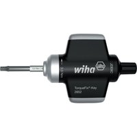 Wiha - Drehmoment-Schraubendreher mit Schlüsselgriff TorqueFix® Key fest voreingestellte Drehmomentbegrenzung 2,5 Nm (38620) von Wiha