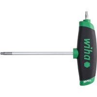 Stiftschlüssel mit Quergriff ComfortGrip torx® mit Seitenabtrieb mattverchromt T27 (45450) - Wiha von Wiha