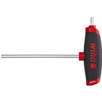 Wiha - Stiftschlüssel mit Quergriff Set ComfortGrip Sechskant 6-tlg. mit Seitenabtrieb, mattverchromt 2,0 mm (45431) von Wiha