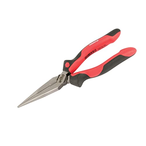 Wiha 30913 20,3 cm Ergo Soft Grip Industrielle Spitzzange mit Schneider von Wiha