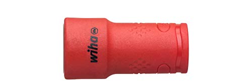 Wiha 43088 isoliert1/4 Außensechskant Steckschlüsseleinsatz isoliert rot, 1/4",4 Außensechskant Wiha 43088 isoliert1/4 Außensechskant Steckschlüsseleinsatz isoliert rot, 1/4",4 Außensechskant von Wiha