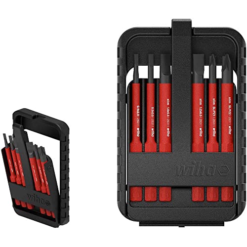 Wiha 43158 electricSchlitz, PlusMinus/Pozidriv 6-TLG. in slimBit-Box Bit Set Rot Wiha 43158 electricSchlitz, PlusMinus/Pozidriv 6-TLG. in slimBit-Box Bit Set Rot von Wiha