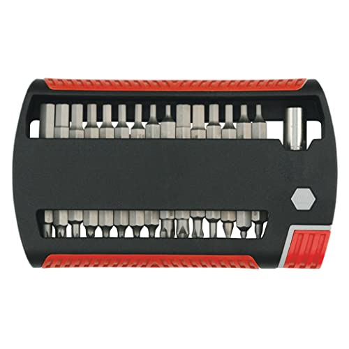 Wiha 31-teiliges XLSelector Bit-Set mit Kreuzschlitz TORX Sechskant-Bits 79495 von Wiha