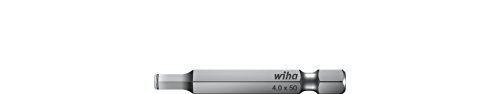 Wiha Bit Professional Sechskant Klemmringfunktion MagicRing® für das Halten von Schrauben ohne Magnet 1/4" (23151) 6,0 mm x 50 mm von Wiha