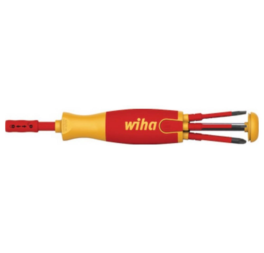 Wiha Bit-Schraubendreher Magazin VDE-Bithalter mit 6 slimBits Wiha Bit-Schraubendreher Magazin VDE-Bithalter mit 6 slimBits von Wiha