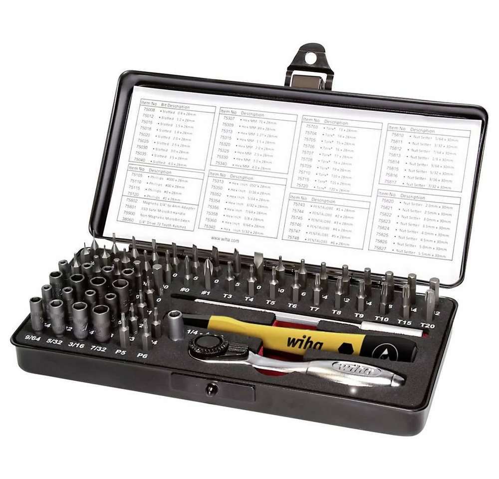 Wiha Bit-Set Micro-Bit-Set 65tlg 39971 Wiha Bit-Set Micro-Bit-Set 65tlg 39971 von Wiha