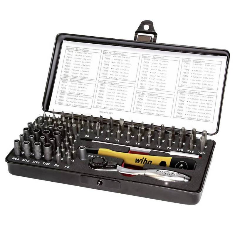 Wiha Bit-Set Micro-Bit-Set 65tlg 39971 Wiha Bit-Set Micro-Bit-Set 65tlg 39971 von Wiha
