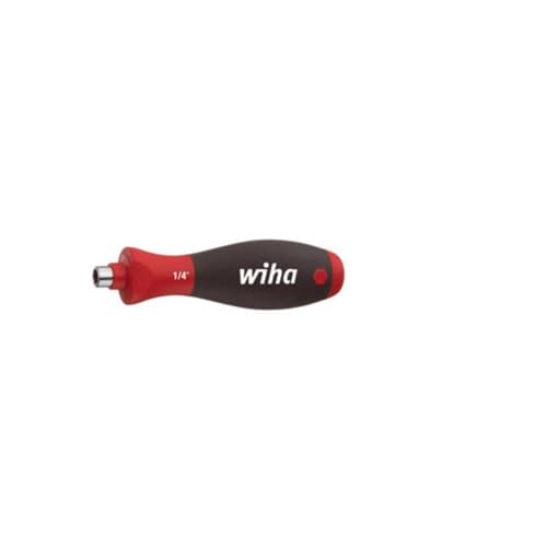 Wiha Bithalter Stubby 281-02 / Schraubendreher mit Bitaufnahme / Bitgriff magnetisch / 125 mm / 1/4" von Wiha