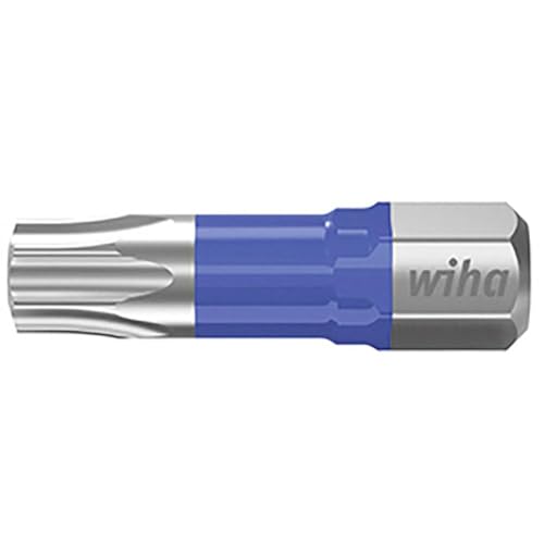 Wiha Bits, T-BitT25, 25 mm, 5 Stück in einer Box, für das Verschrauben von Schrauben in T-Form von Wiha