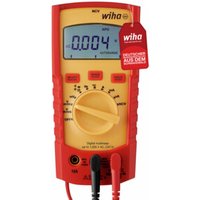 Wiha Digitales Multimeter bis 1.000 V AC, CAT IV inkl. 2x AAA-Batterien von Wiha