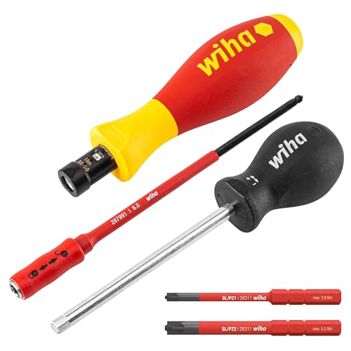 Wiha Drehmoment-Schraubendreher Set TorqueVario-S electric 5-tlg. I 0,8-5,0 Nm I PlusMinus/Pozidriv variabel einstellbare Drehmomentbegrenzung (38074) Wiha Drehmoment-Schraubendreher Set TorqueVario-S electric 5-tlg. I 0,8-5,0 Nm I PlusMinus/Pozidriv variabel einstellbare Drehmomentbegrenzung (38074) von Wiha