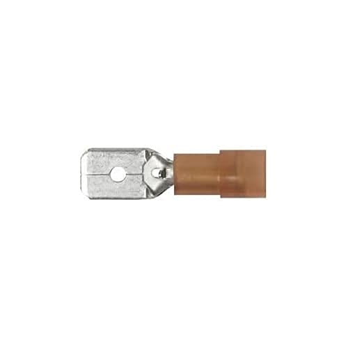Wiha Enchufe plano aislado 100 ud. según DIN 0.5-1 mm²; 6.3 x 0.8 mm (43974) von Wiha