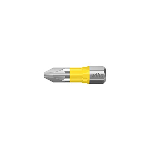 Wiha Juego de bits, bit Y de 25 mm Pozidriv (PZ2), de 25 unid., 1/4" C6,3 en caja (42295) von Wiha