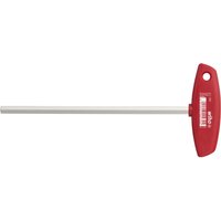 Stiftschlüssel mit Quergriff Sechskant glanzvernickelt 5,0 mm (00919) - Wiha von Wiha