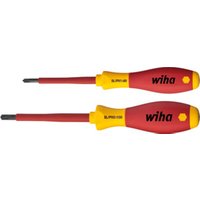 Wiha Schraubendreher Set SoftFinish® electric PlusMinus/Phillips in Blister 2-tlg. von Wiha