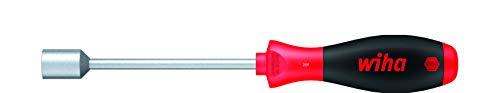 Wiha Schraubendreher SoftFinish® Dreikant-Steckschlüssel (26214) M8 x 125 mm ergonomischer Griff für kraftvolles Drehen, Allrounder für Industrie und Handwerk von Wiha