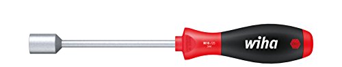 Wiha Schraubendreher SoftFinish® Dreikant-Steckschlüssel (26216) M6 x 125 mm ergonomischer Griff für kraftvolles Drehen, Allrounder für Industrie und Handwerk von Wiha