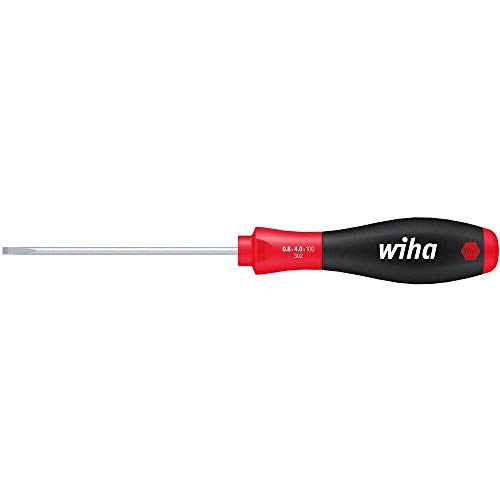 Wiha Schraubendreher SoftFinish® Schlitz mit Rundklinge für tiefliegende Schrauben (00701) 5,5 mm x 200 mm von Wiha