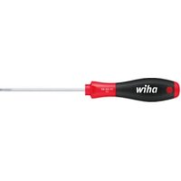 Wiha Schraubendreher SoftFinish® Schlitz mit Rundklinge für tiefliegende Schrauben 3,0 mm x 150 mm von Wiha