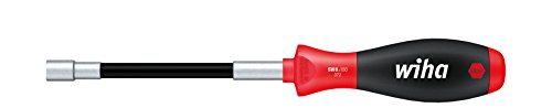 Wiha Schraubendreher SoftFinish® Sechskant-Steckschlüssel mit flexiblem Schaft (01438) 7 mm x 150 mm von Wiha