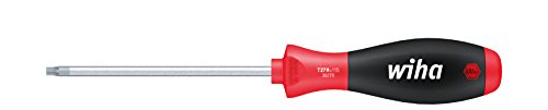 Wiha Schraubendreher SoftFinish® TORX® Tamper Resistant (mit Bohrung) mit Rundklinge (01302) T20H x 100 mm von Wiha