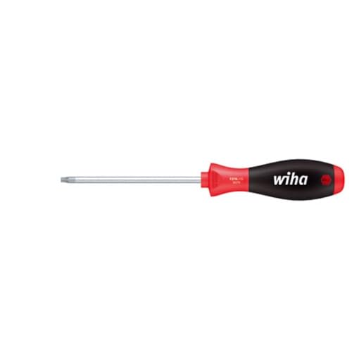 Wiha Schraubendreher SoftFinish® TORX® Tamper Resistant (mit Bohrung) mit Rundklinge (28005) T20H x 300 mm von Wiha