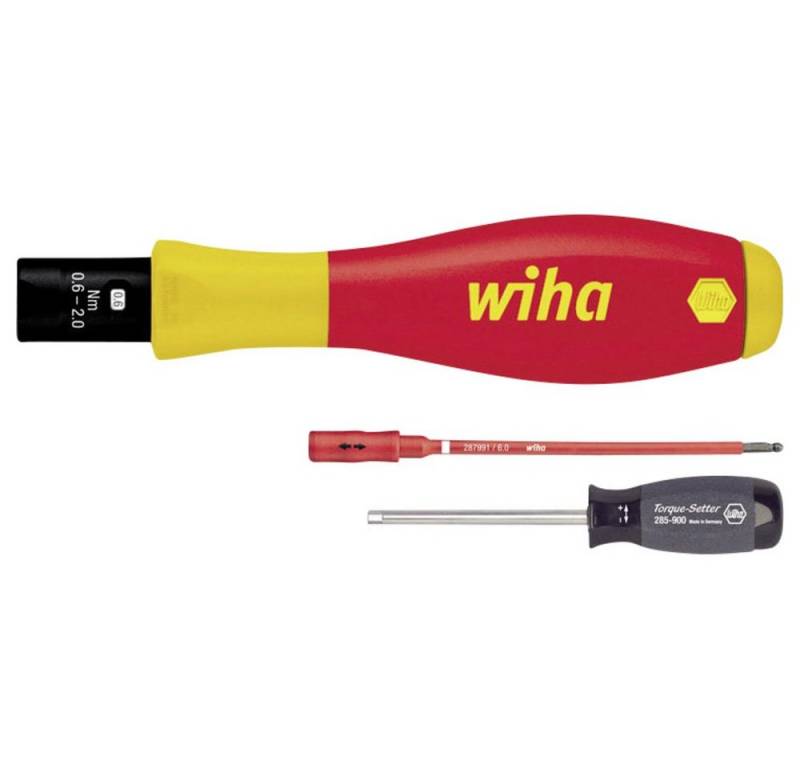 Wiha Schraubendreher Wiha VDE Drehmoment-Schraubendreher 0.5 - 2 Nm DIN EN 60900, DIN EN Wiha Schraubendreher Wiha VDE Drehmoment-Schraubendreher 0.5 - 2 Nm DIN EN 60900, DIN EN von Wiha