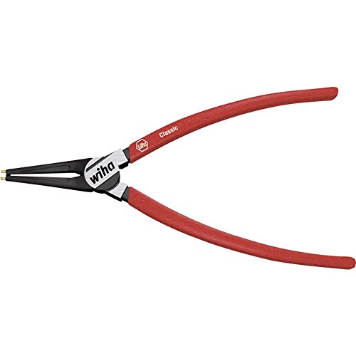 Wiha Sicherungsringzange Classic mit MagicTips® für Aussenringe (Wellen) mit gerader Form (34700) A 2, 185 mm von Wiha