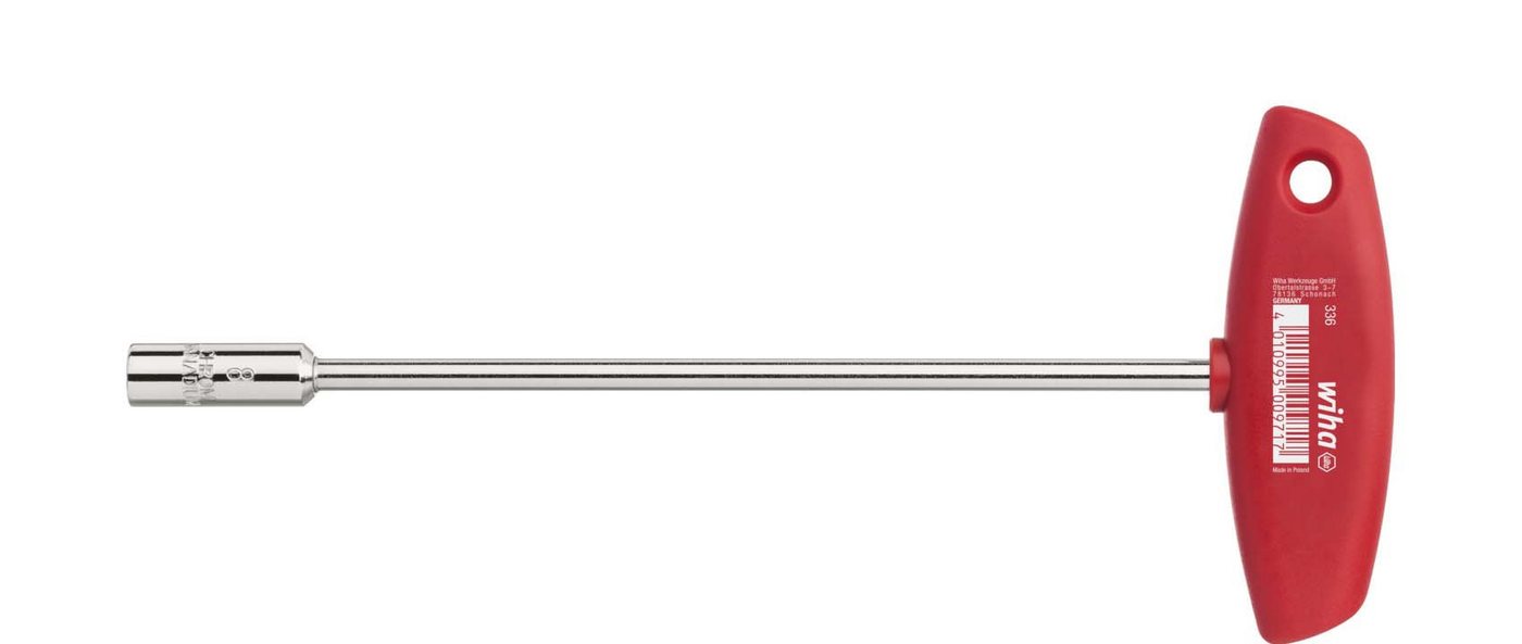 Wiha Steckschlüssel Wiha Steckschlüssel mit Quergriff Sechskant glanzvernickelt 10,0 mm x Wiha Steckschlüssel Wiha Steckschlüssel mit Quergriff Sechskant glanzvernickelt 10,0 mm x von Wiha