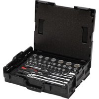 Wiha Steckschlüssel- und Bit Set 1/4" und 1/2" 60-tlg. inkl. L-Boxx (44685) von Wiha