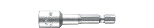 Wiha Steckschlüsseleinsatz magnetisch Standard 55 mm Außensechskant 1/4" (04638) von Wiha